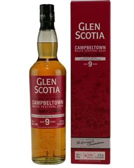 Glen Scotia Campbeltown Festival 2025 Single Malt Scotch Whisky 70 cl 54,3%